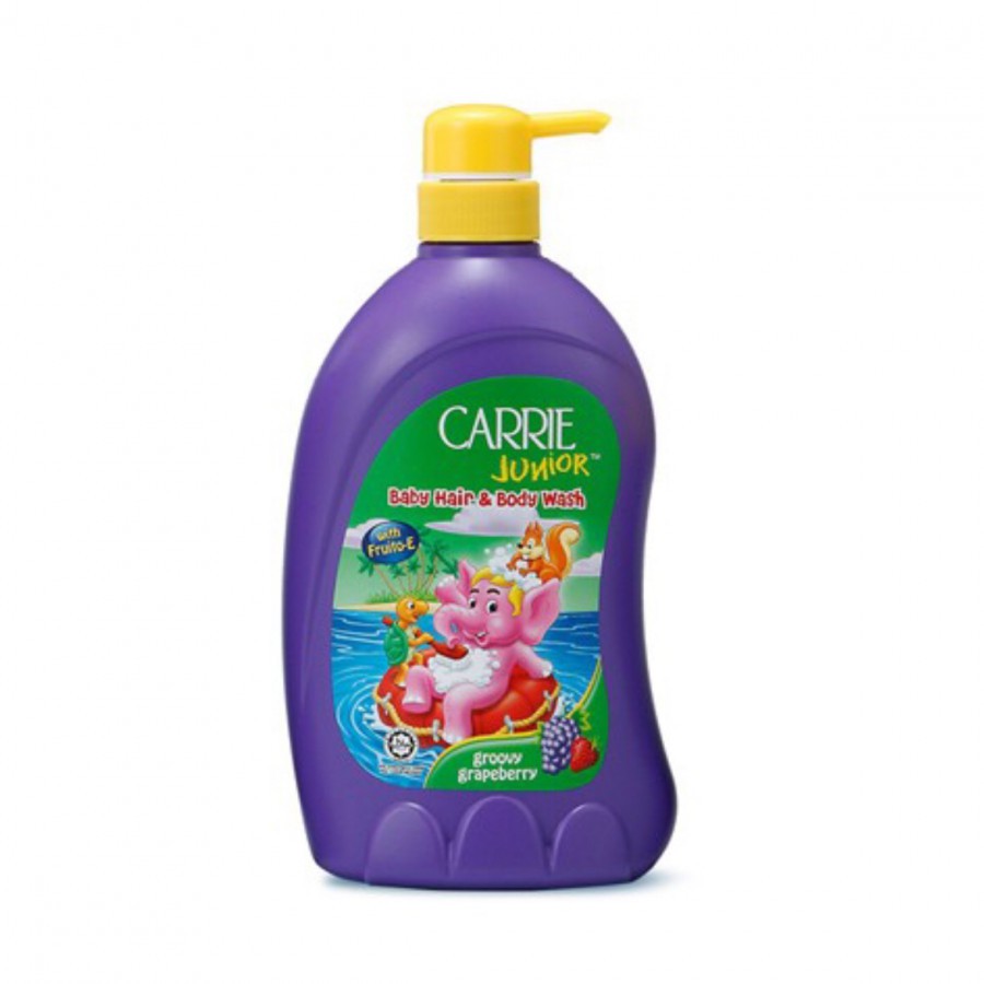 Tắm gội toàn thân cho bé Carrie Junior hương Grapeberry 700ml