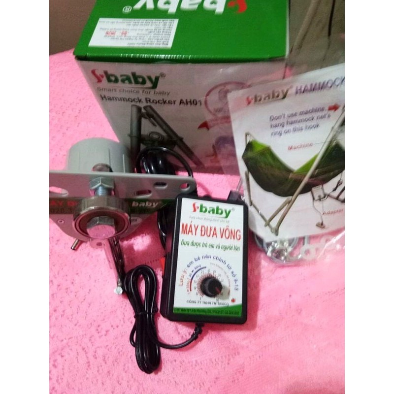 máy đưa võng S-baby Takara bảo hành 1 năm