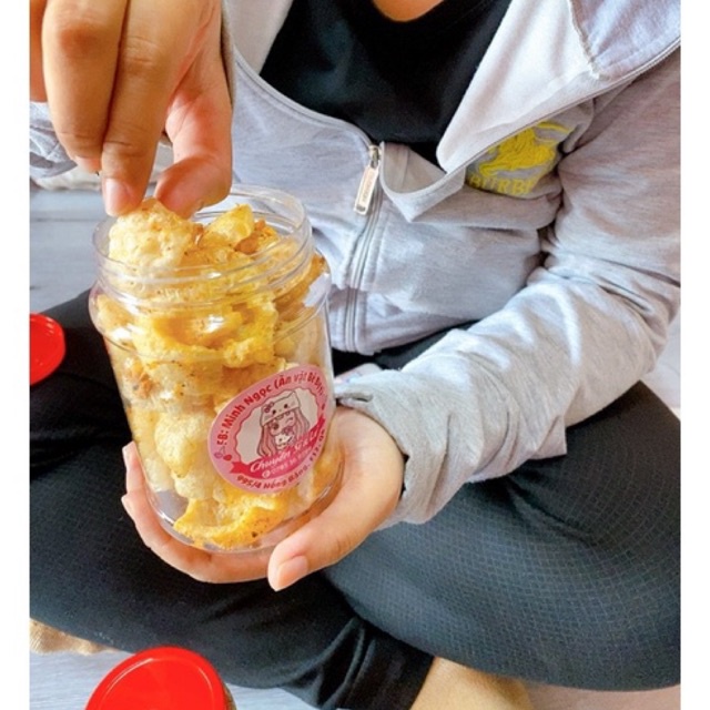 DA HEO LẮC TỎI HỦ NHỎ 100G