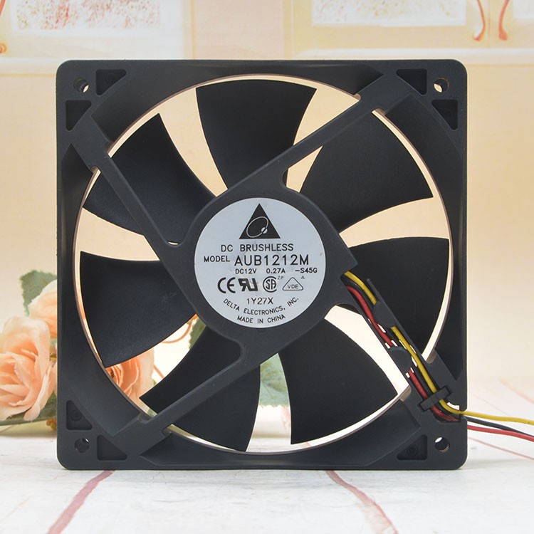 Quạt Cpu Delta 12cm 12025 12v 0.27a Aub1212M