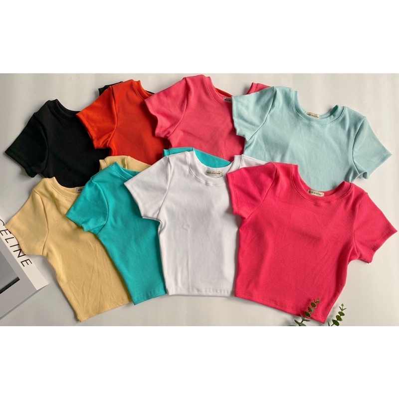 Áo Croptop Tay Ngắn A025