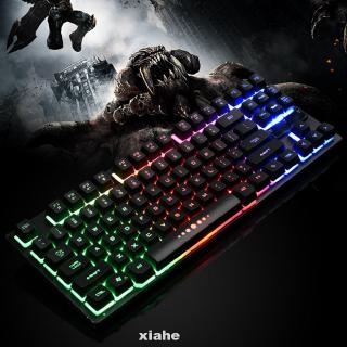 Backlight Easy Operate Gaming Mechanical 87 Keys Keyboard