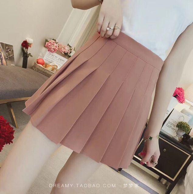 Chân váy Tennit_Chân váy ngắn chiết li có quần trong | BigBuy360 - bigbuy360.vn