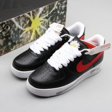 Giày Sneakers 💖𝐅𝐑𝐄𝐄𝐒𝐇𝐈𝐏💖 Giày Thể Thao Đen Vảy Đỏ Sơn Đế Hoa Cúc Full Size Nam Nữ | BigBuy360 - bigbuy360.vn