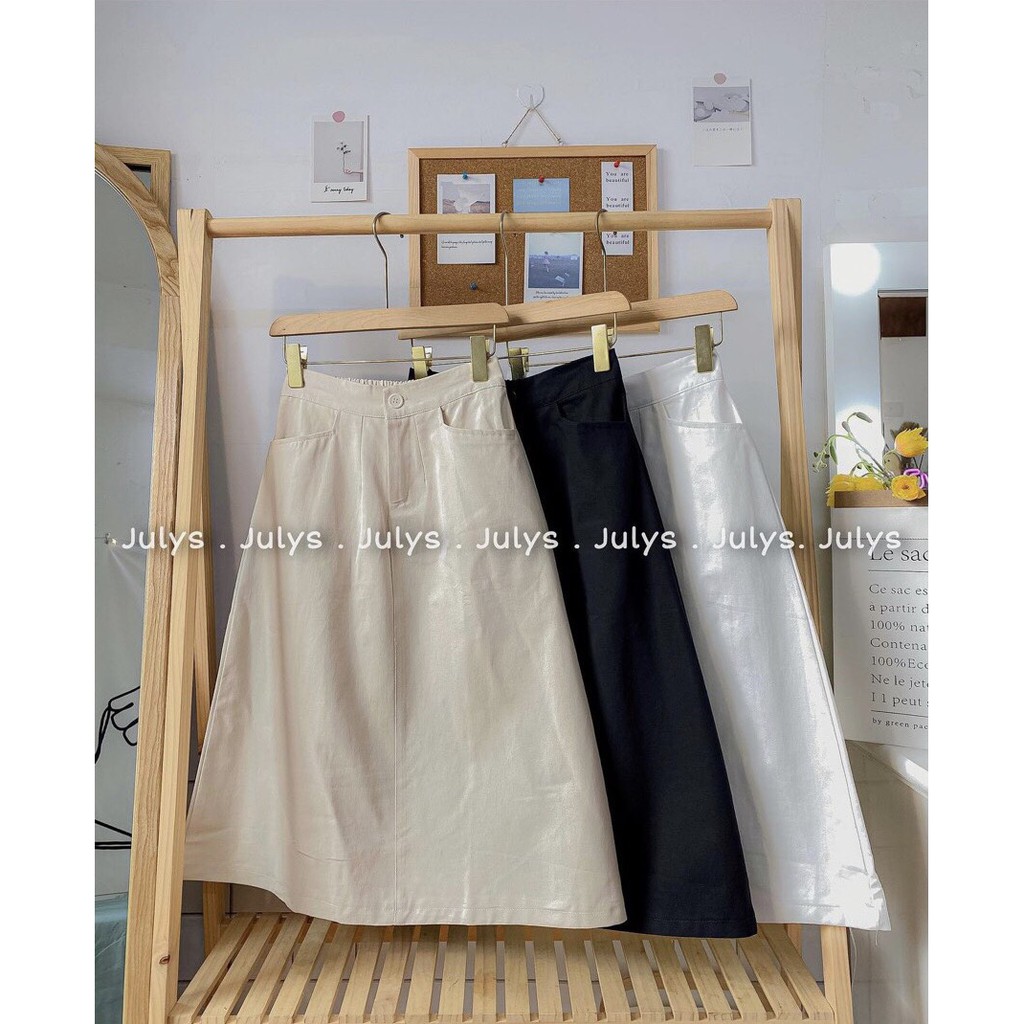 Chân váy túi trước 💖FREESHIP💖 Chân váy chữ A dáng dài cực xinh AD55 - SARA SHOP | BigBuy360 - bigbuy360.vn