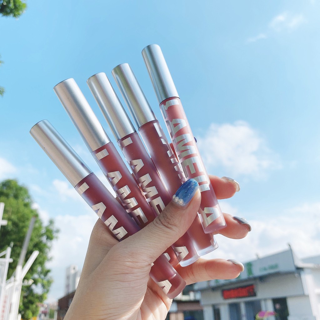 (Sỉ) Son Kem Bóng Nhung Mịn Tint Lì Lameila Guicami Novo Velvet Lip Glaze Dưỡng Ẩm Chống Thấm Nước | BigBuy360 - bigbuy360.vn