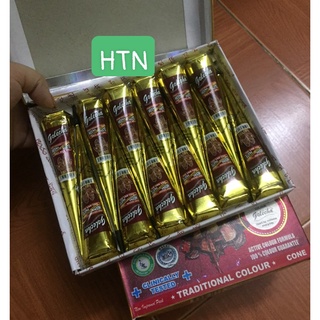 👑☀️ Mực vẽ henna - henna săm tatoo (tặng kèm 10 MẪU KHUÔN hình) 👑☀️