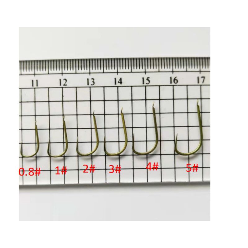 10 Lưỡi Câu Cá Kanto Chất Liệu Hợp Kim Titan Mới Không Ngạnh