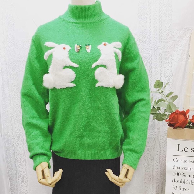 Combo 2 áo len cho Fb nắng thủy tinh