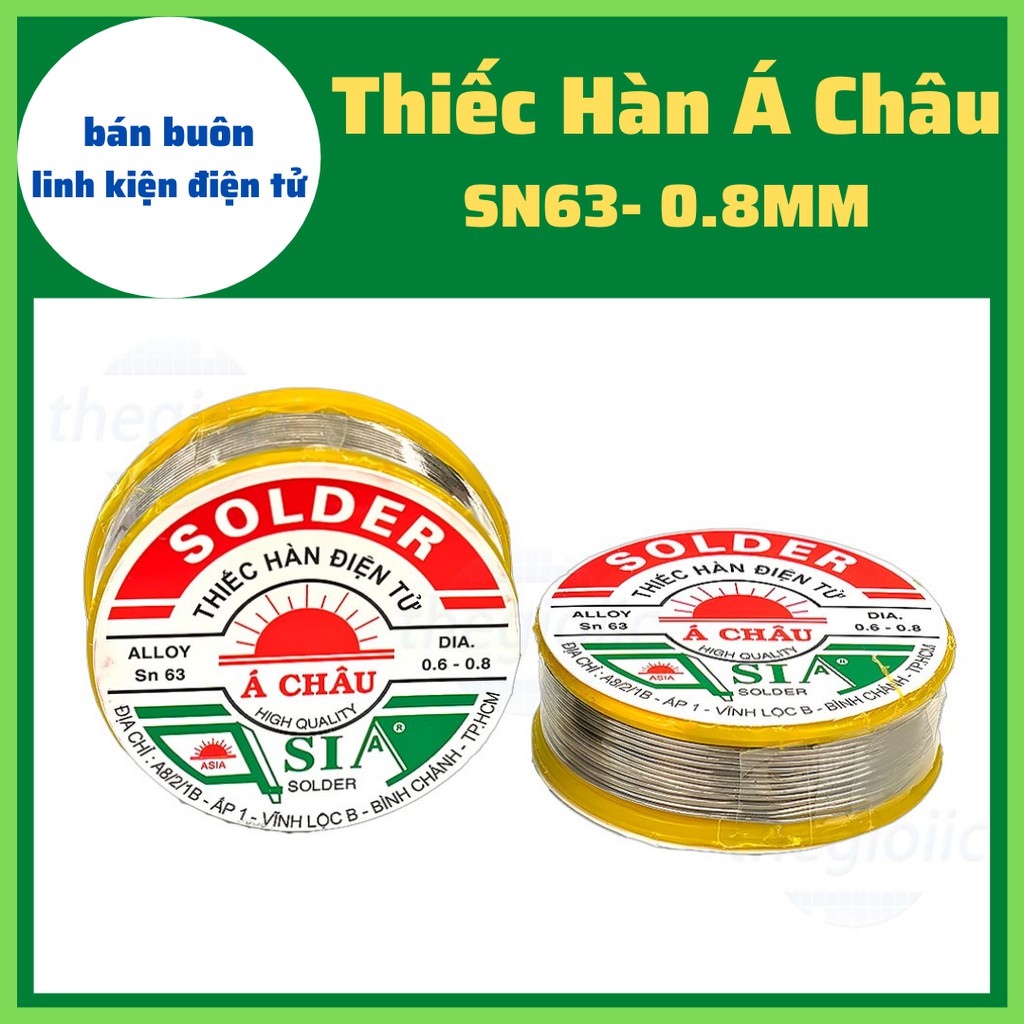 Thiếc hàn á châu, thiếc cuộn cuộn nhỏ, chì hàn