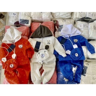 Set bộ cho bé kèm túi gấu