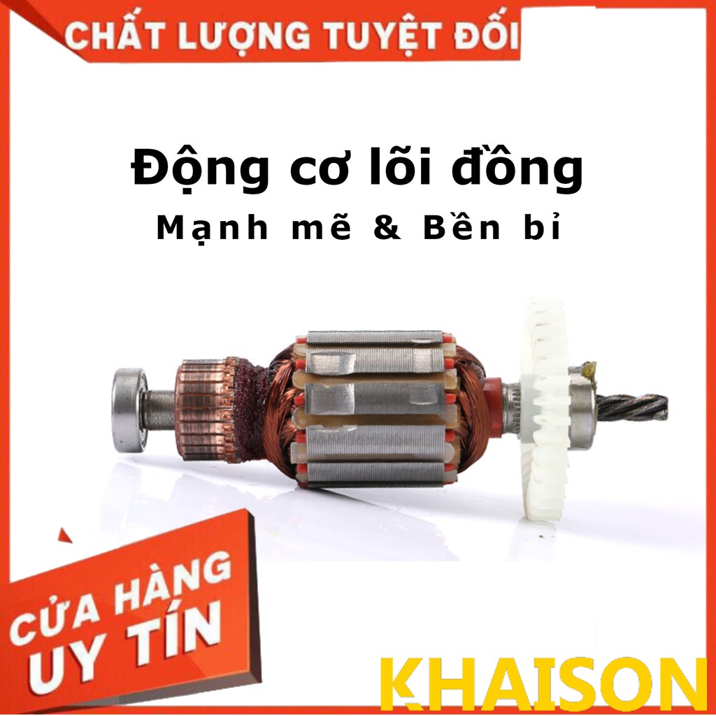 Máy khoan, máy bắt vít điện cầm tay KHAISON nhỏ gọn Tặng mũi khoan, mũi vít