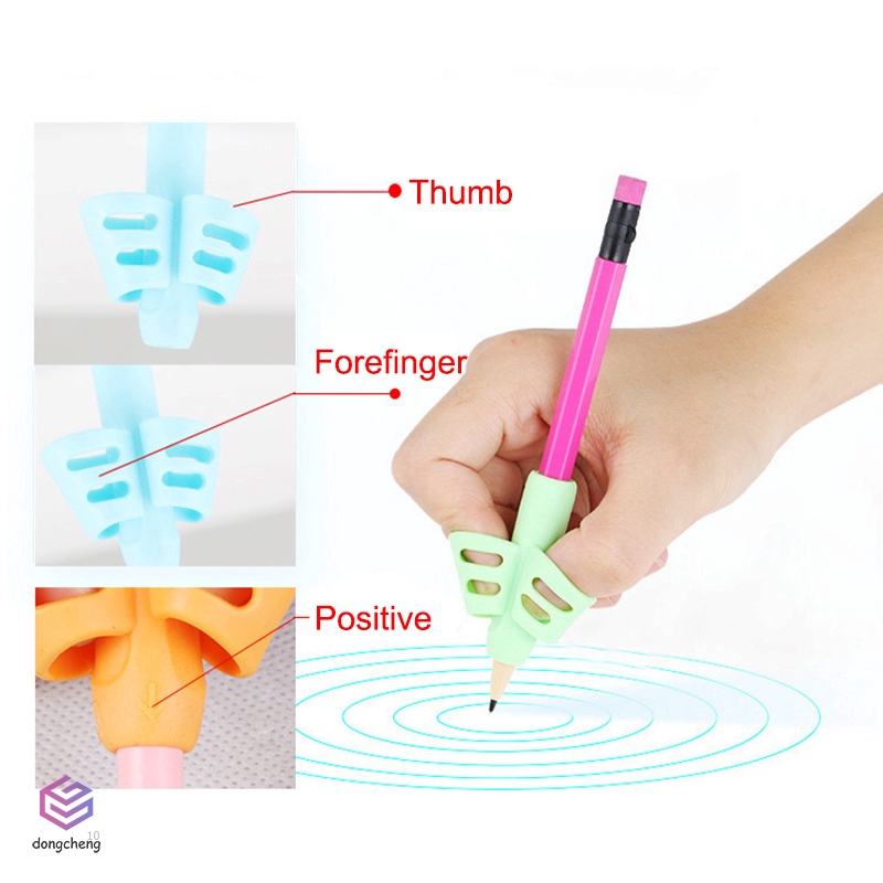 Bộ 3 dụng cụ luyện cầm bút đúng tư thế thiết kế tiện dụng dành cho trẻ em