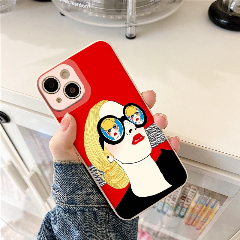 ỐP LƯNG IPHONE Cô gái sành điệu  ốp iphone 12 pro/13pro/13promax/7/7+/8/8+/X/XS/XSM/11/11PMROMAX tr1030