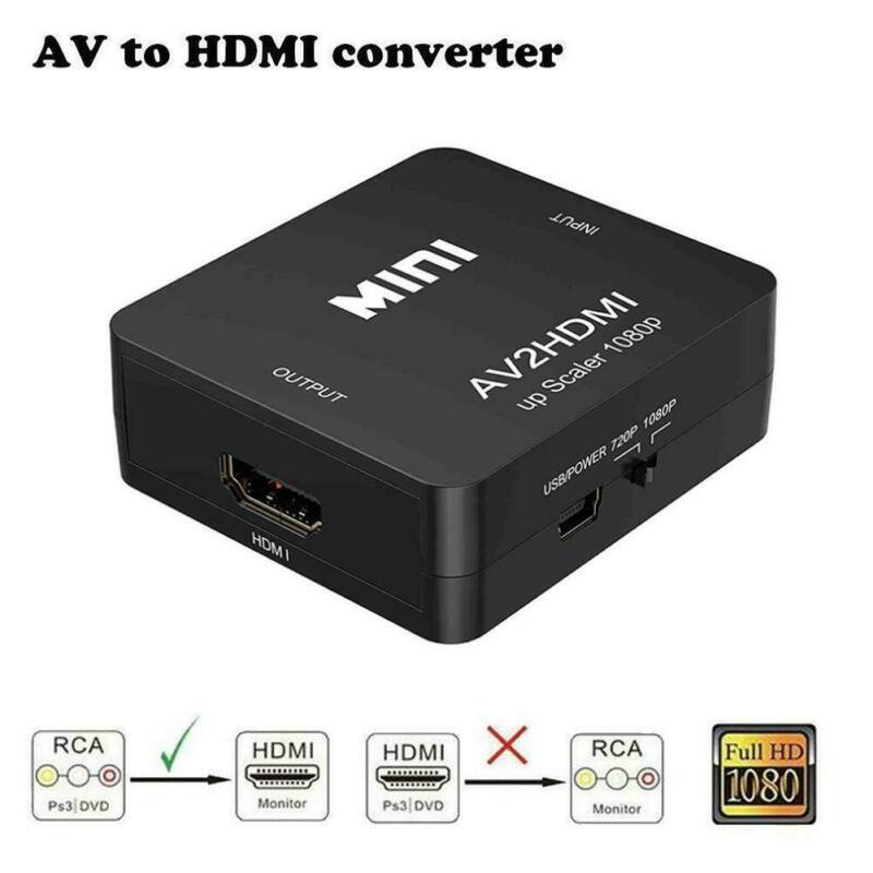 Cáp Chuyển Đổi 0inut Av Rca Sang Hdmi 1080p Cầu Thangr + Usb Z3Q7 | BigBuy360 - bigbuy360.vn