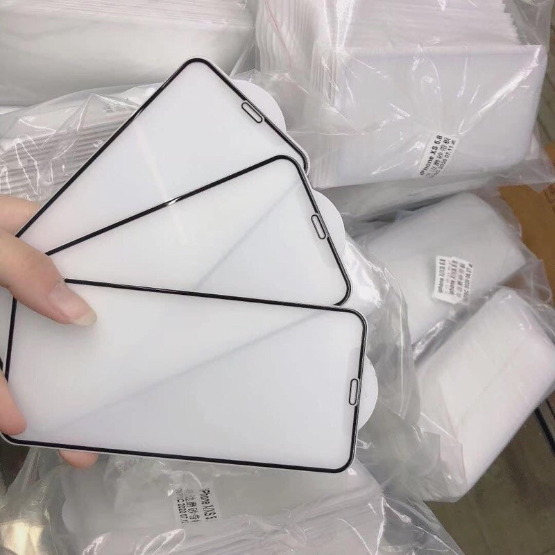 kính cường lực nhám full màn hình ip loại xịn