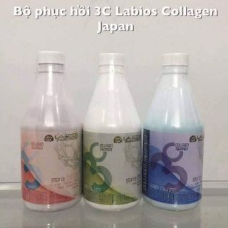 Bộ phục hồi 3c Labios Collagen Treatment - 600ml