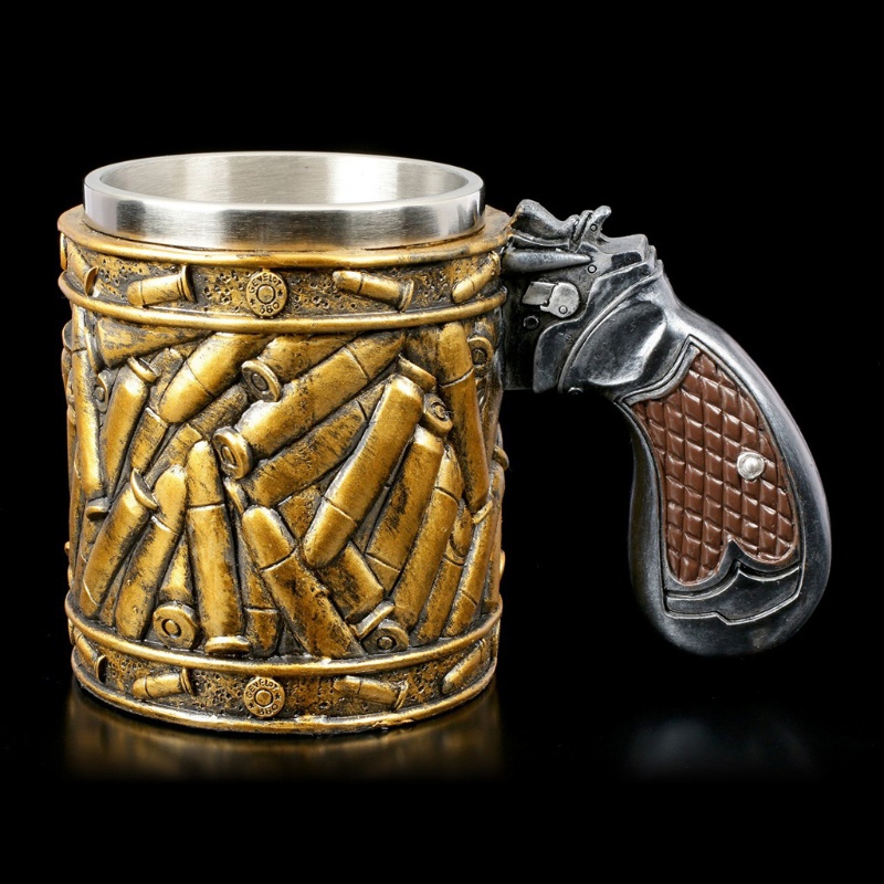Cốc Lọc Bia Ammo Cao Cấp Phong Cách Phương Tây