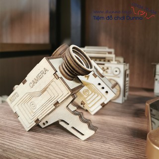 Lắp ráp gỗ Mô hình Máy Quay