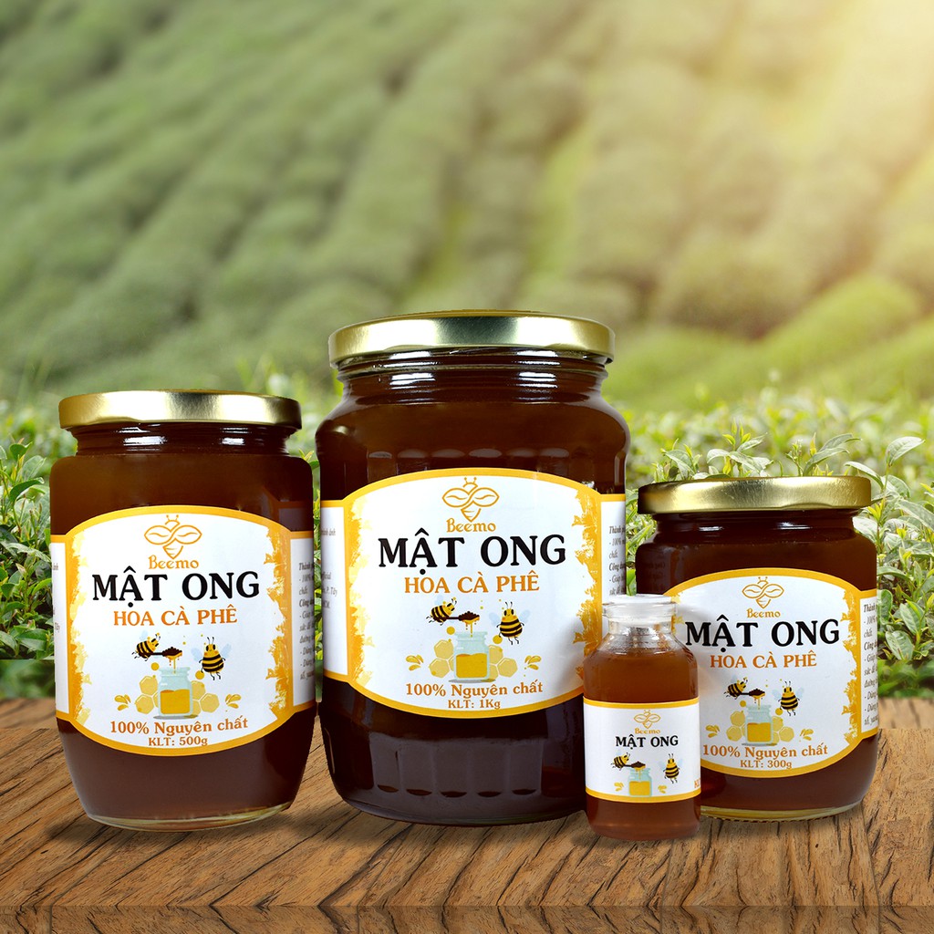 Mật ong nguyên chất hoa cà phê Beemo 1Kg