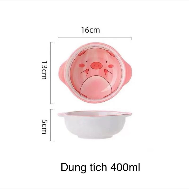 🐶Bát ăn dặm kèm thìa cho bé🥐