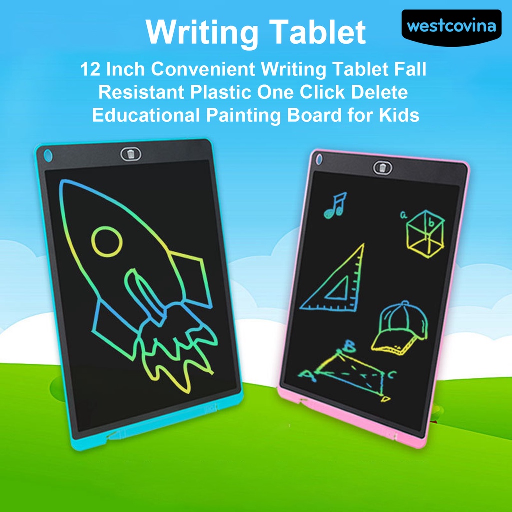 [Hot]✍Bảng Vẽ 12 Inch Chống Rơi Tiện Dụng Cho Bé