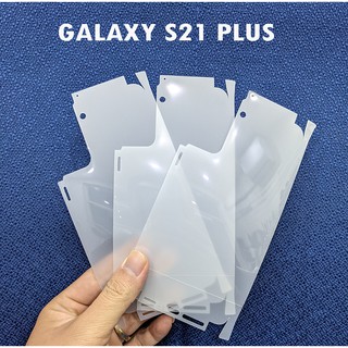 Miếng film dán PPF loại xịn phủ full 99% lưng viền Samsung Galaxy S21 Plus