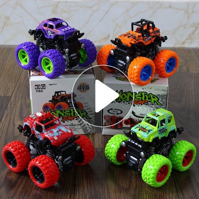 Combo 4 xe đồ chơi trẻ em Douyin bốn bánh - Xe tải off-road cực ngầu cho trẻ thích xe (đủ màu) 2020