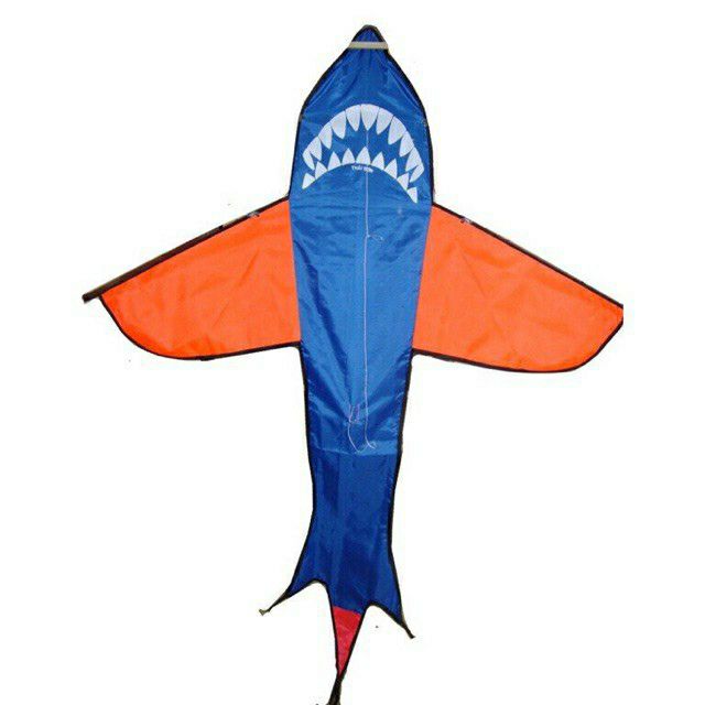 (Màu ngẫu nhiên) Diều cá mập baby shark loại lớn 1m nhiều màu đồ chơi trẻ em