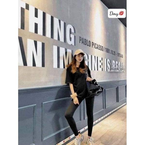 Quần đen dài legging HMv 2602