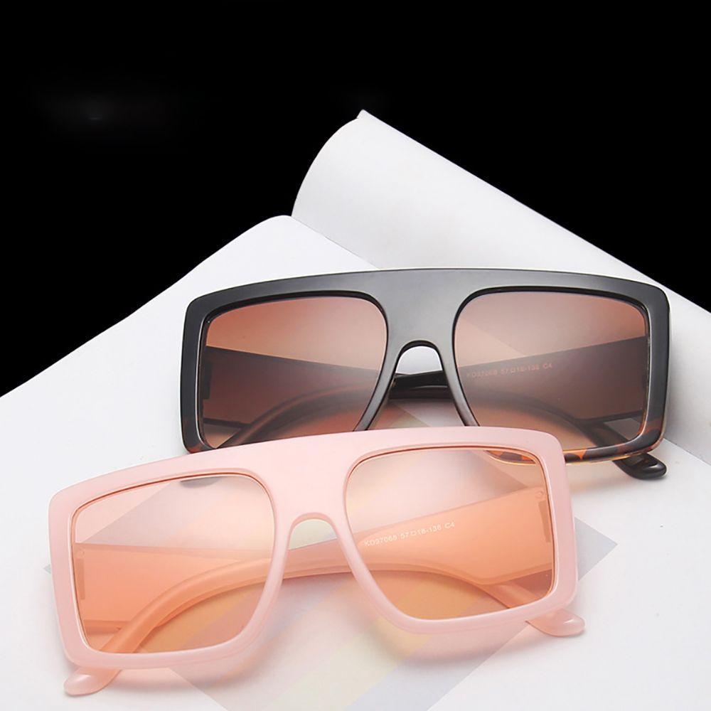 Kính Mát Gọng Vuông Lớn Thời Trang Dành Cho Nam Và Nữ