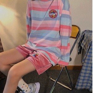 Áo kiểu tay dài dáng rộng thời trang Hàn Quốc phong cách Ulzzang cho bạn nữ | BigBuy360 - bigbuy360.vn