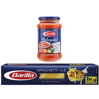 Sốt spaghetti Bolognese 400g + Mì spaghetti n.5 Barrilla 500g