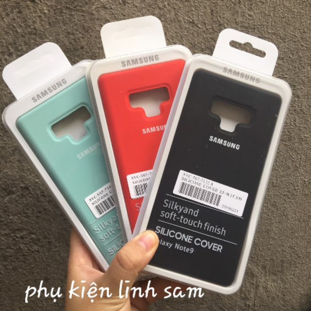 Ốp Lưng Samsung Galaxy Note 9 Silicone Chống Bẩn silicon cover