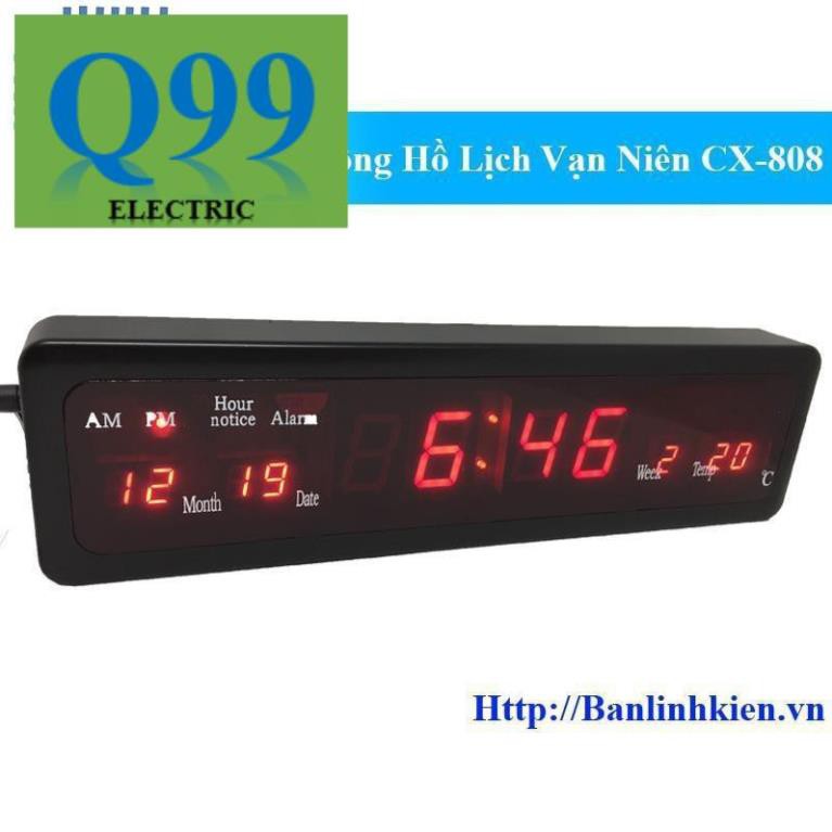 [Giá rẻ] [Q99] Đồng Hồ Lịch Vạn Niên CX-808 zin HD1