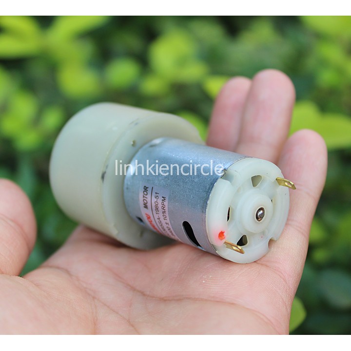 Motor giảm tốc mini 5V - 12V bánh răng kim loại mô men xoắn lớn tốc độ 25 - 60 vòng - LK0370