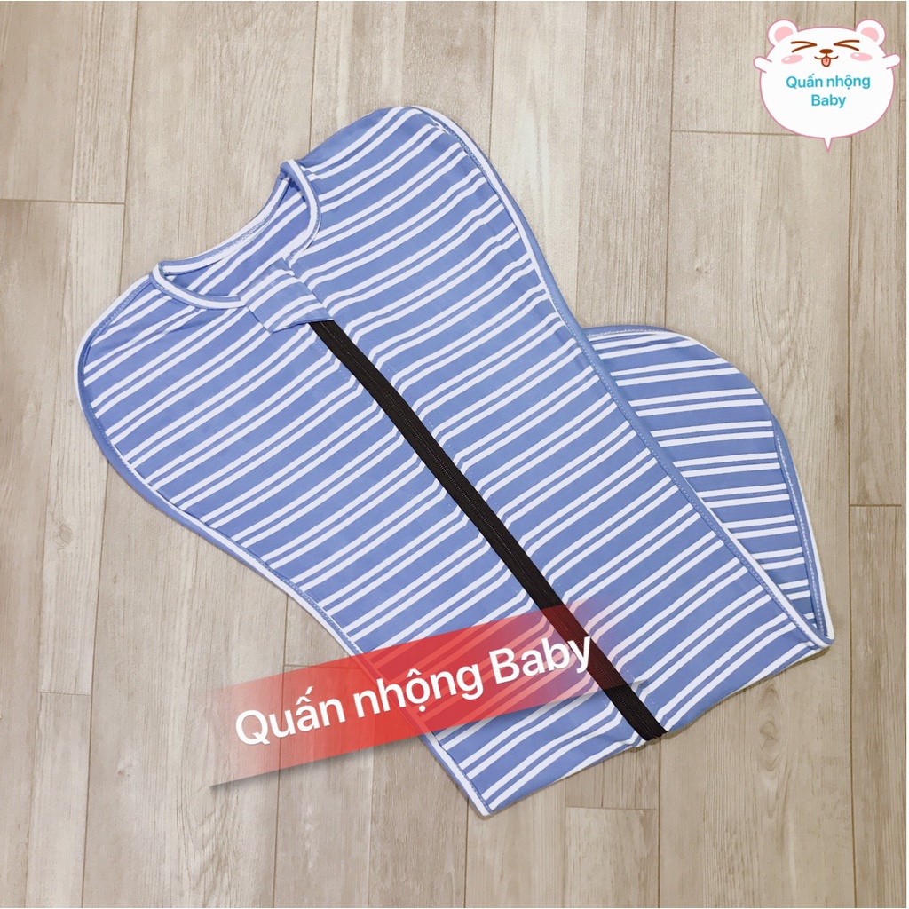 Nhộng chũn cho bé ngủ ngoan [COTTON MỀM MÁT] co giãn đàn hồi cực tốt