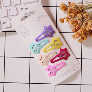 Kẹp tóc mái Hàn Quốc (set 6) siêu cute