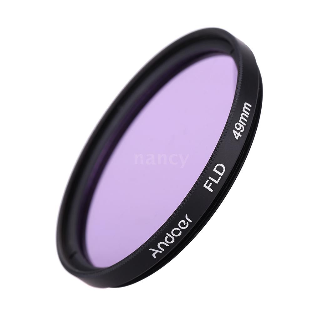 Bộ lọc nhiếp ảnh Andoer 49mm UV+CPL+FLD+ND ND2 ND4 ND8