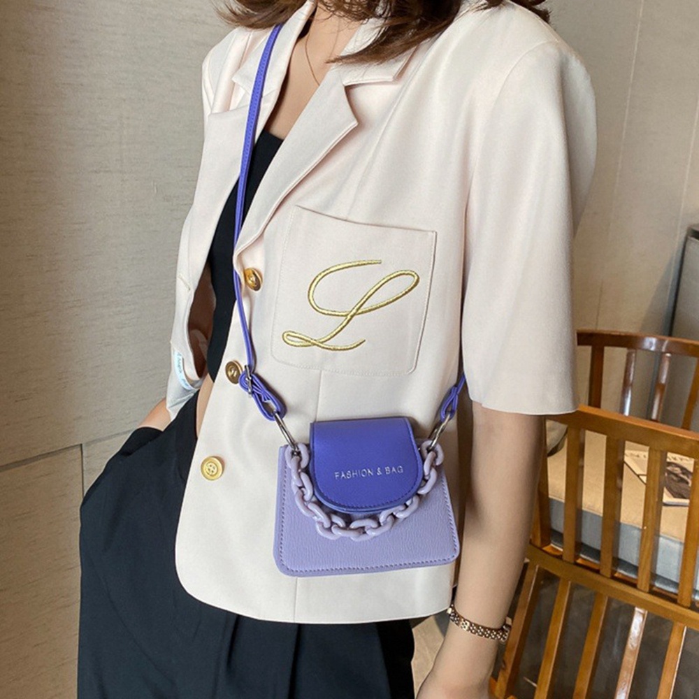 Túi Xách Da Pu Màu Sắc Kẹo Ngọt Xinh Xắn Cho Nữ