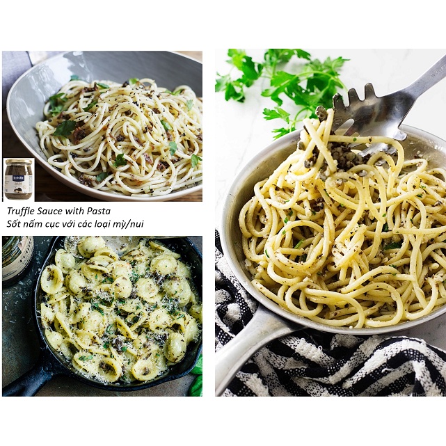 Sốt nấm cục La Sicilia Ý 180g - Truffle Sauce [Date 2026]