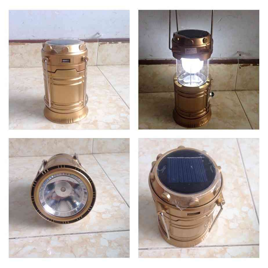 Đèn bão 3 trong 1, tích hợp sạc năng lượng mặt trời giúp tiết kiệm điện