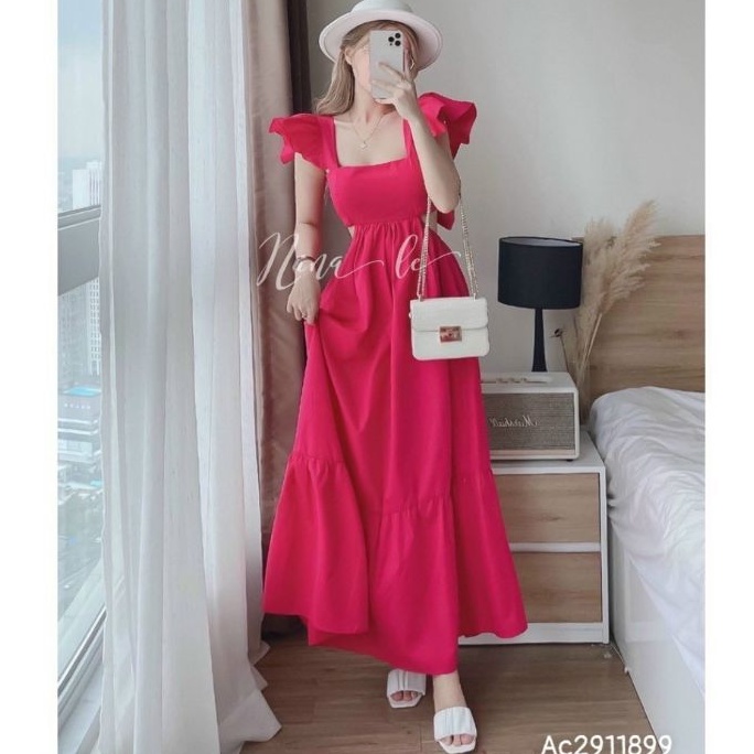 Đầm thiết kế dáng dài