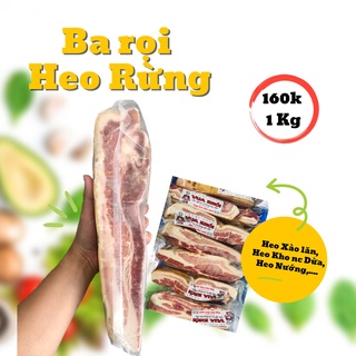 Ba rọi heo rừng 1kg
