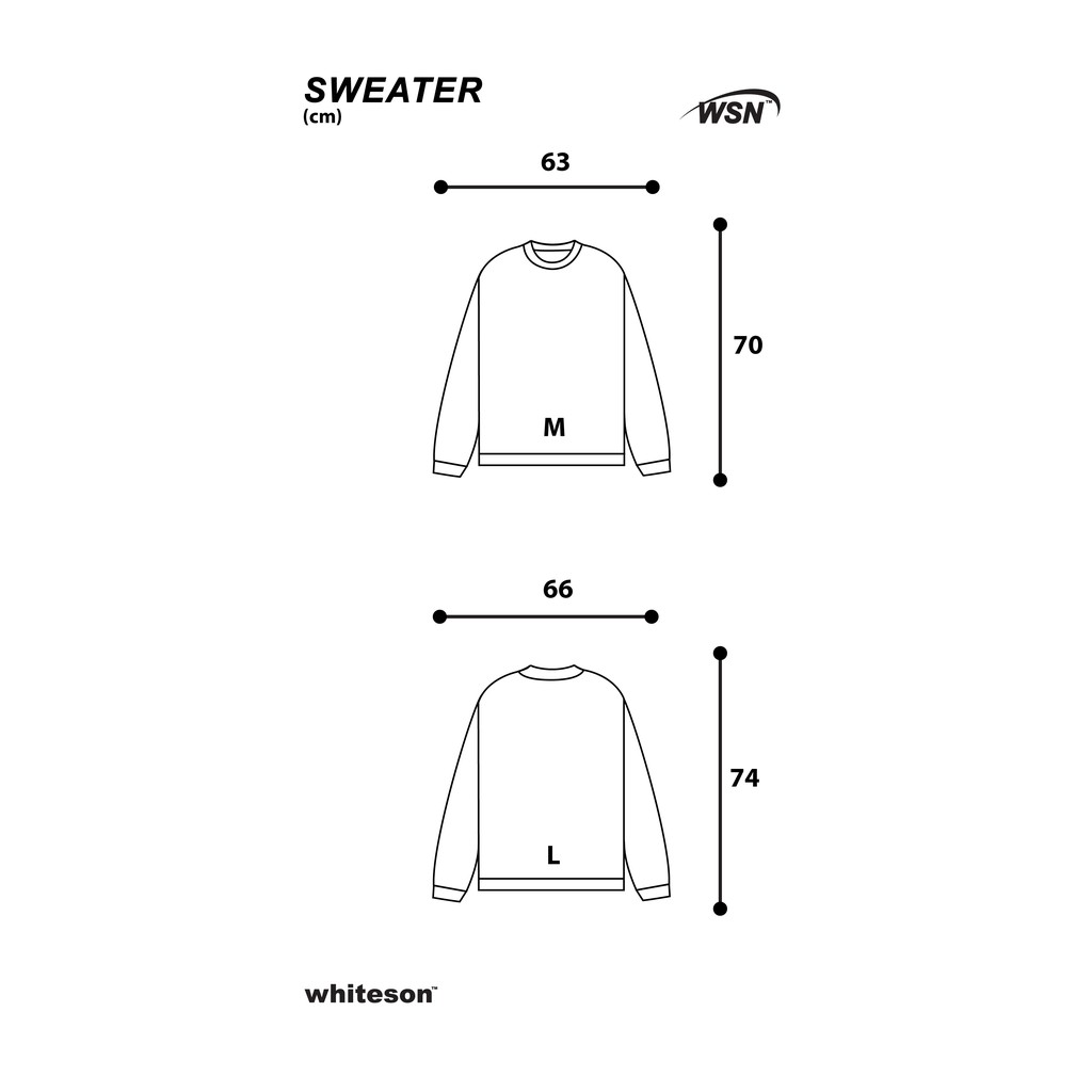 SWEATER "BORED FACE" DOUBLE LABEL BABY BLUE | BigBuy360 - bigbuy360.vn