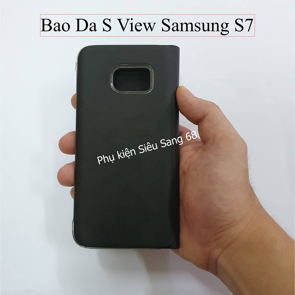 Samsung S7| Bao Da S View Samsung Glaxy S7 - Pk68