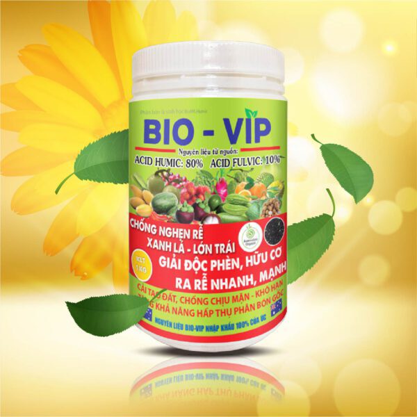 BIO VIP NHẬP ÚC HŨ 1KG: 70% AXIT HUMIC