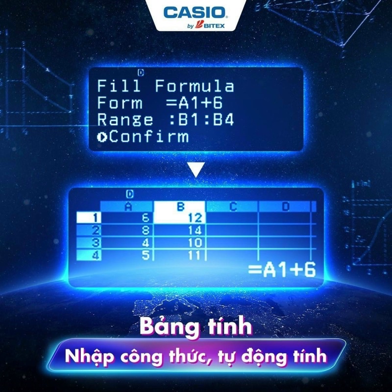 Máy tính Casio FX-880BTG thế hệ mới nhất 2022