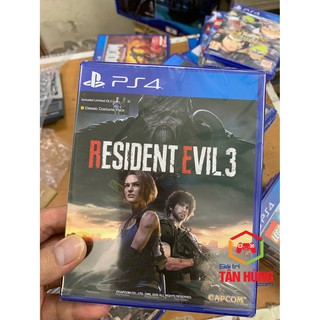 Đĩa Game Ps4: Resident Evil 3 Remake Asia