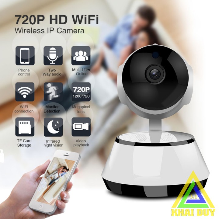 CAMERA XOAY 360 ĐỘ X9100 FULL HD ĐÀM THOẠI HAI CHIỀU  (BẢO HÀNG 1 NĂM, ĐỔI MỚI 1:1)